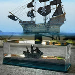 BARCO INSUMERGIBLE «PERLA NEGRA» PIRATAS DEL CARIBE.  ACRILICO DECORATIVO✨🥰 🎉🛍️😍