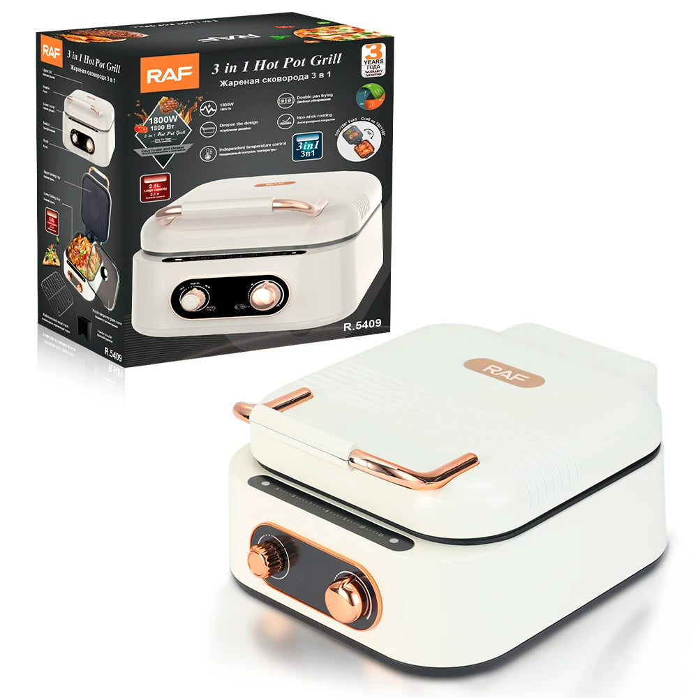 🔥 REVOLUCIONA TU COCINA: Máquina para Freír y Hornear de Doble Cara 🔥
