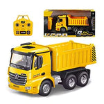 🚧🚛 CAMIÓN VOLQUETE A CONTROL REMOTO PARA NIÑOS — VEHÍCULO DE CONSTRUCCIÓN RC ESCALA 1:18 CON TOLVA QUE SE LEVANTA SOLA