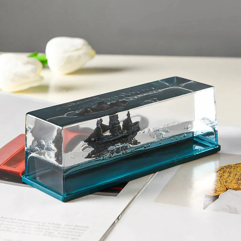 BARCO INSUMERGIBLE «PERLA NEGRA» PIRATAS DEL CARIBE.  ACRILICO DECORATIVO✨🥰 🎉🛍️😍