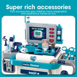 Kit Carrito Médico Infantil con Luces y Sonidos para Niños – Juguemos al Doctor.