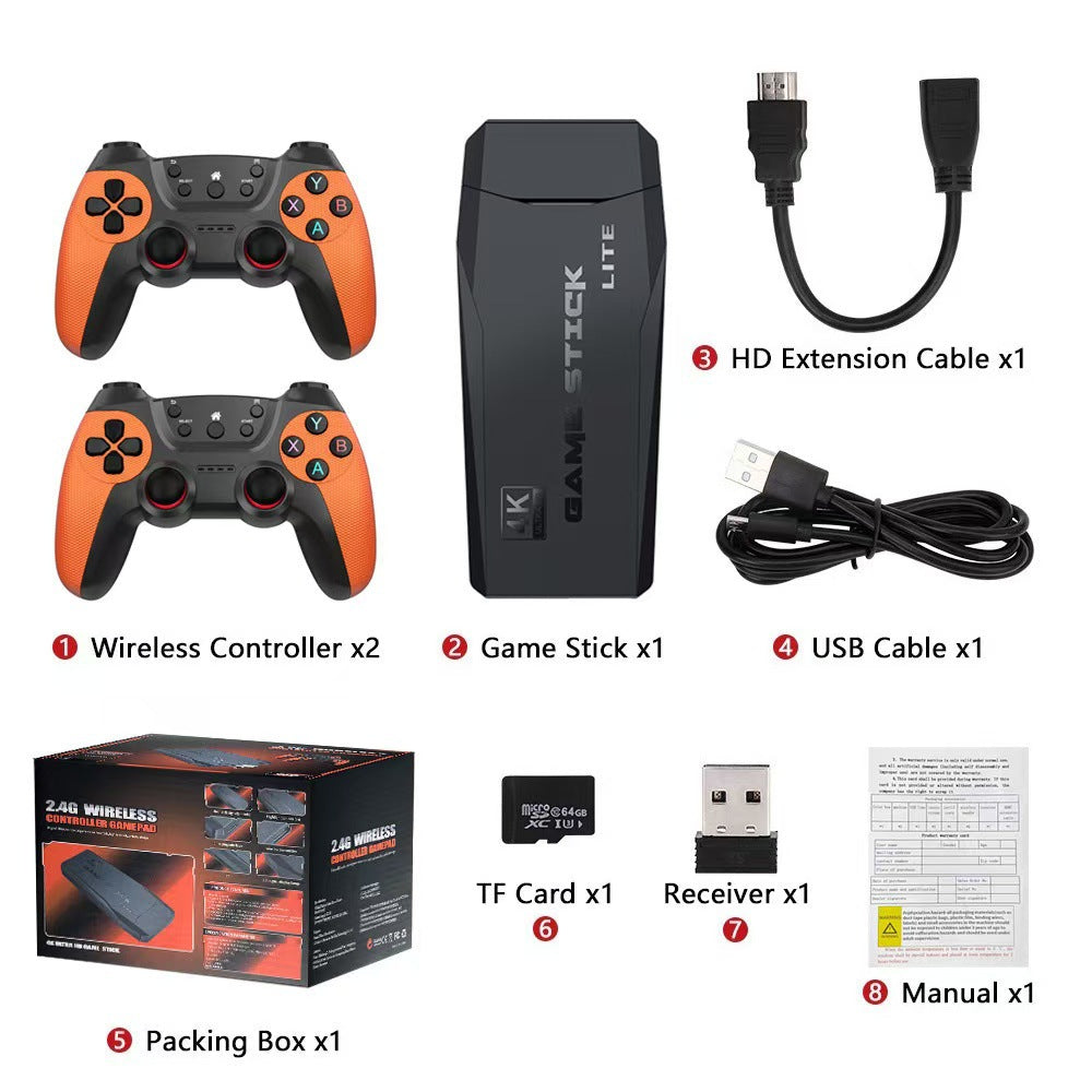 🎮 CONSOLA X2 ULTRA 4K + 30,000 JUEGOS RETRO 🕹️ 🎯 CONTROLADOR INALÁMBRICO 2.4G + 128GB MEMORIA 🚀