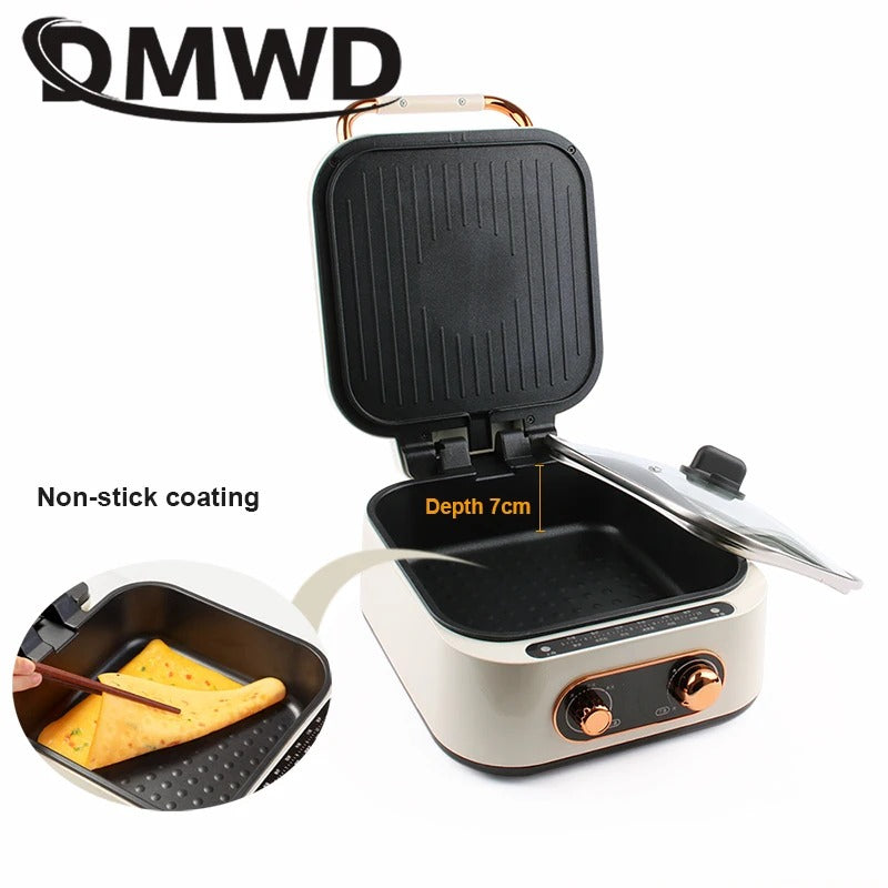 🔥 REVOLUCIONA TU COCINA: Máquina para Freír y Hornear de Doble Cara 🔥