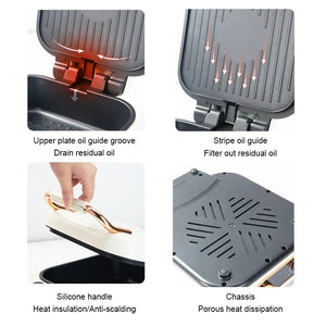 🔥 REVOLUCIONA TU COCINA: Máquina para Freír y Hornear de Doble Cara 🔥